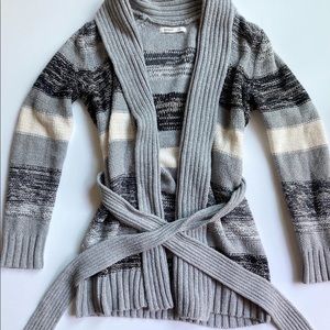 Long Gray Cardigan